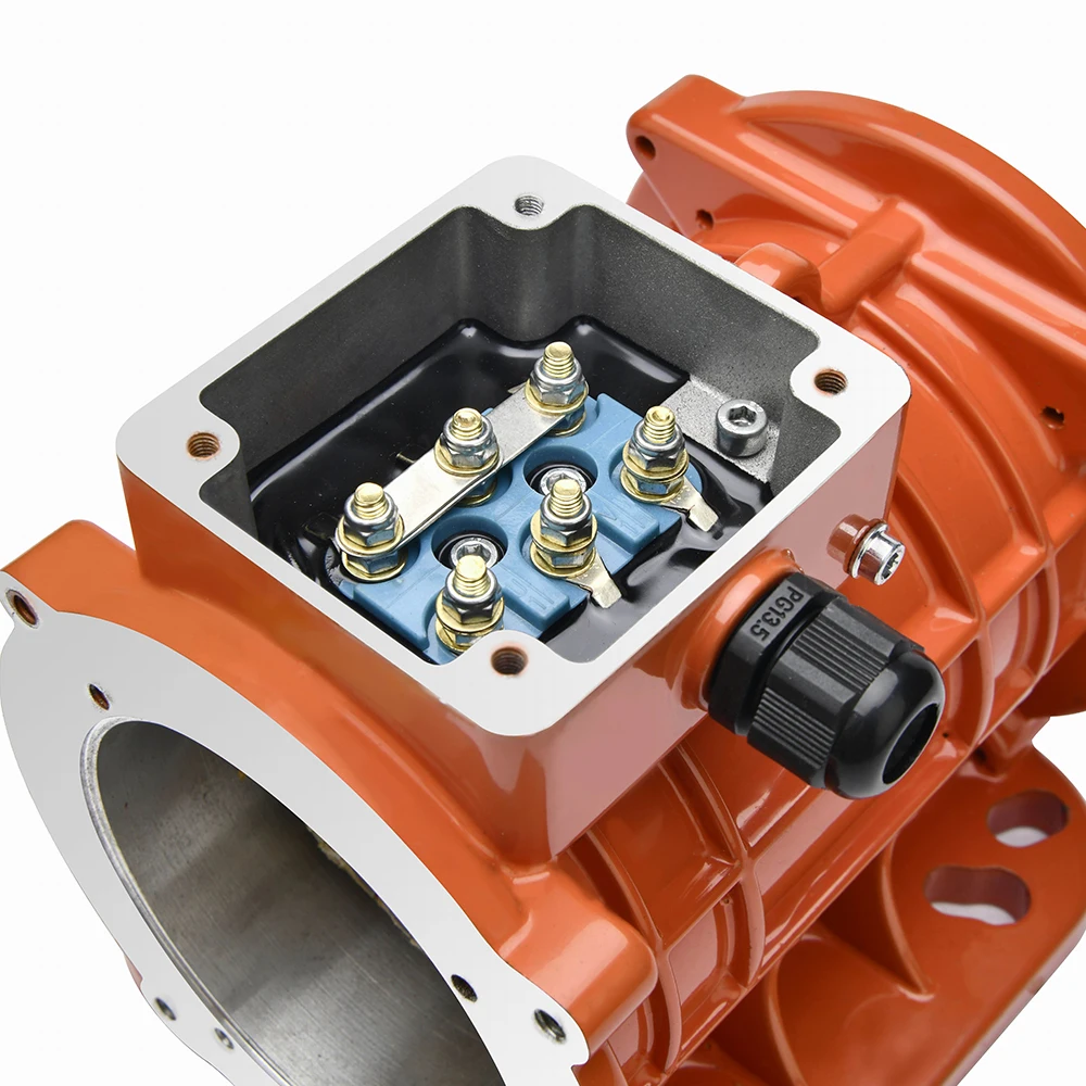 3600 Rotating 0.2KW Linear Electric Exciter Vibrator Motor 220V Boost 480V Vibration Motor Weights Mixing Machine 5