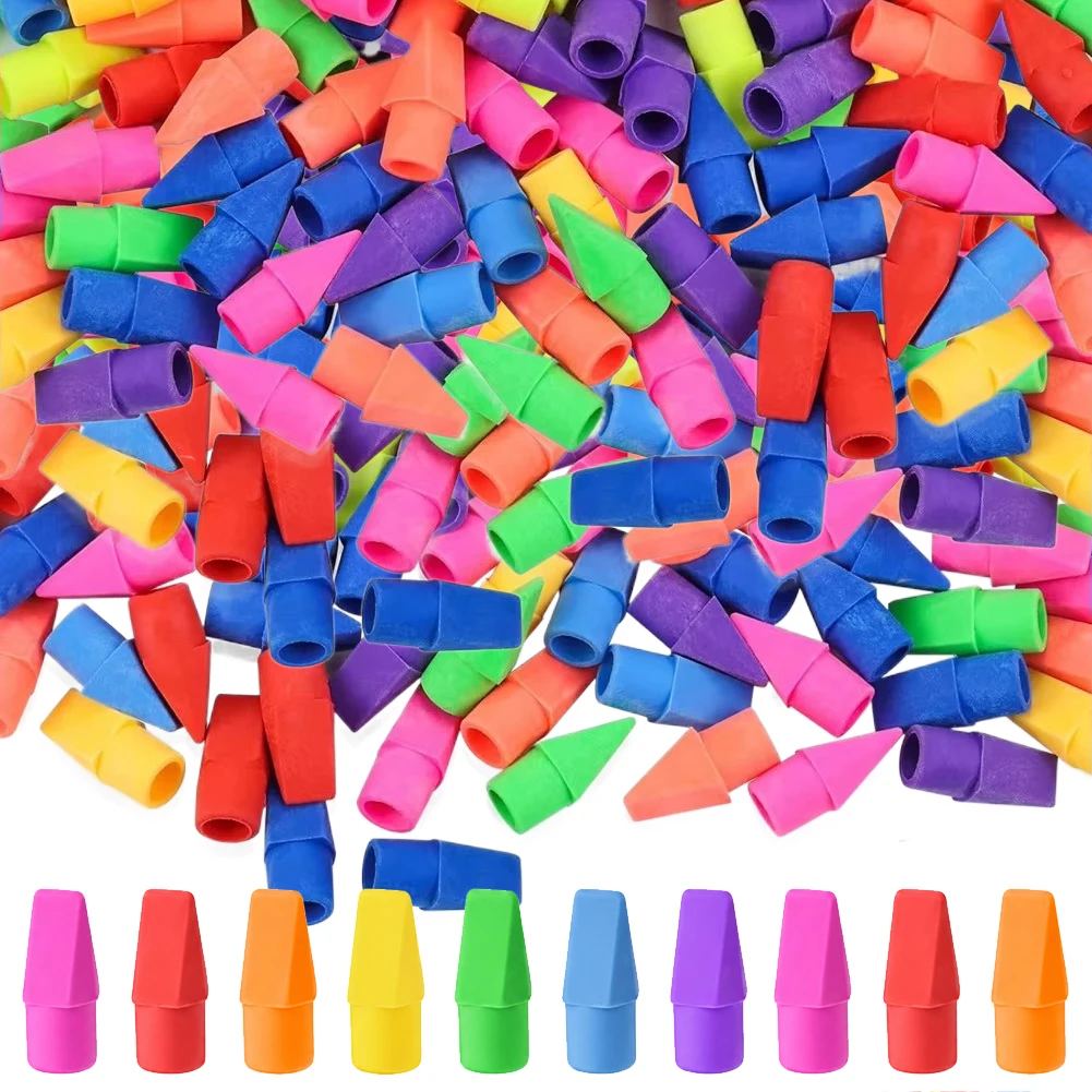 Colorful Pencil Toppers – Bulk Novelty Desk Accessories for Party Favors, Raffle Drawings, Goodie Bags & Office Giveaways TMZ