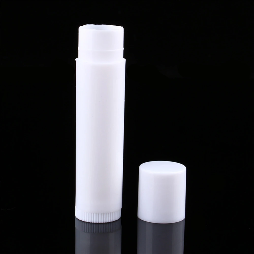 Lip Balm Tubes Empty 50pcs Lipstick Jars Tubes Cosmetic Container Refillable Travel Makeup Gloss Stick Diy Homemade Tools 5ml