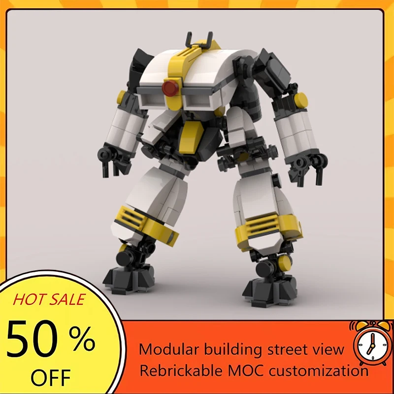 

290PCS Popular Space War Movie Model MOC Building Bricks Battle Mech Modular Technology Gifts Holiday Assemble Children Toy Suit