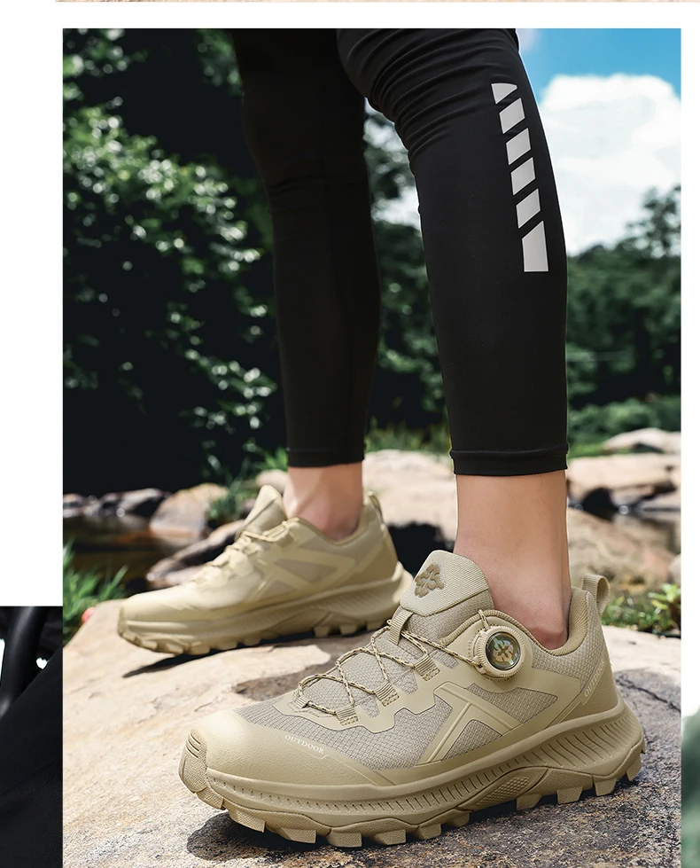 Herren Plus Size Wasserdichte Wanderschuhe Vier Jahreszeiten Rutschfeste Outdoor-Wanderschuhe Jugendliche Freizeit-Sport-Laufschuhe Sneaker – Detail 19