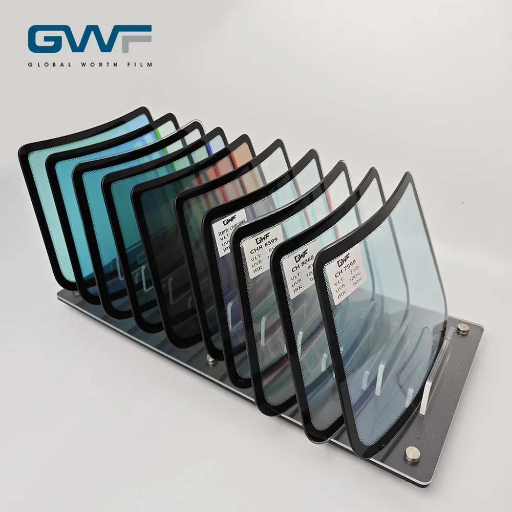 

ATV Color Changing Car Window Tint Film 55% VLT Blue Chameleon Film Chameleon Tint Windshield Glass Tinted Film