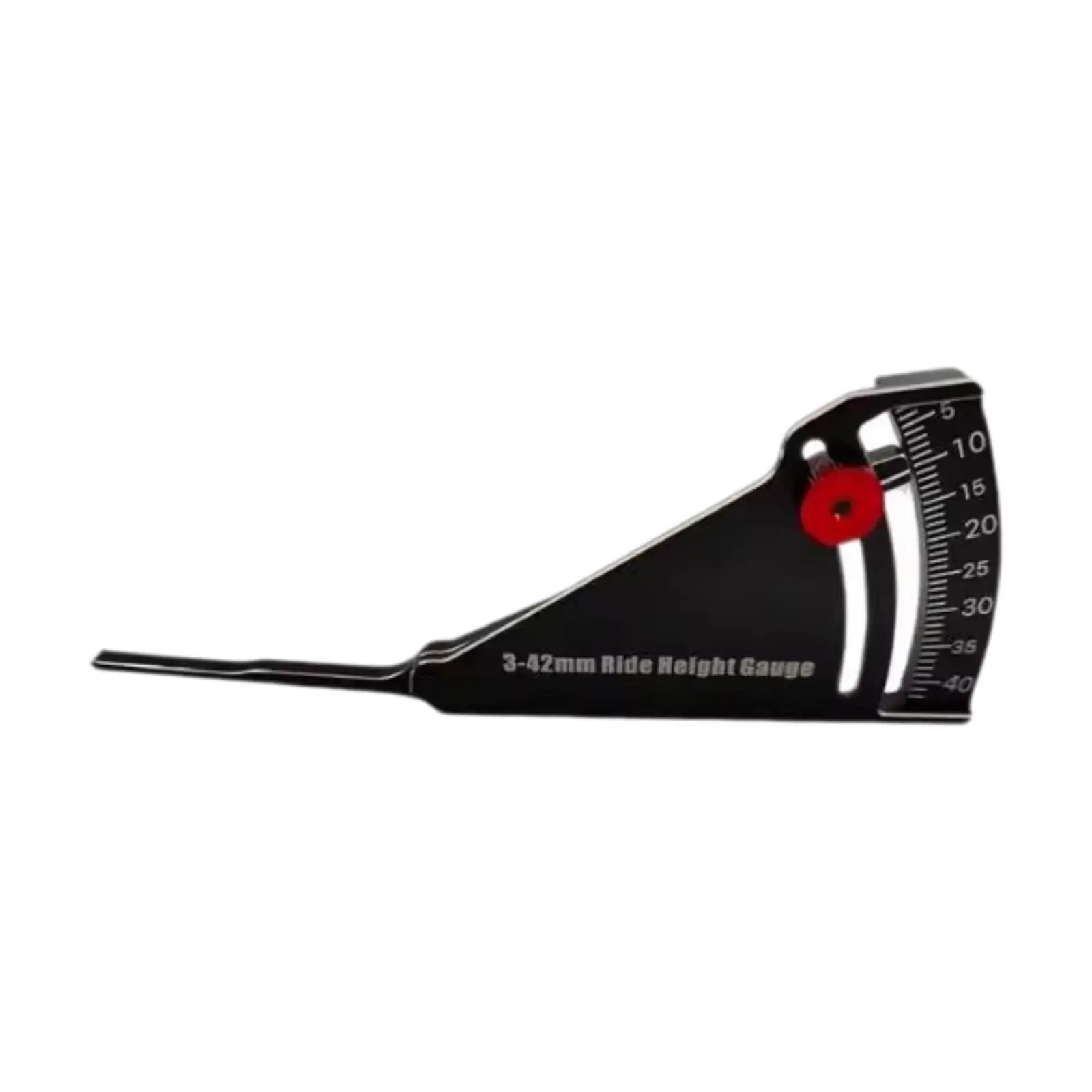 Medidor de altura de veículo RC de alumínio 3-42mm Medidor de camber de carro RC para carros RC em escala 1/10