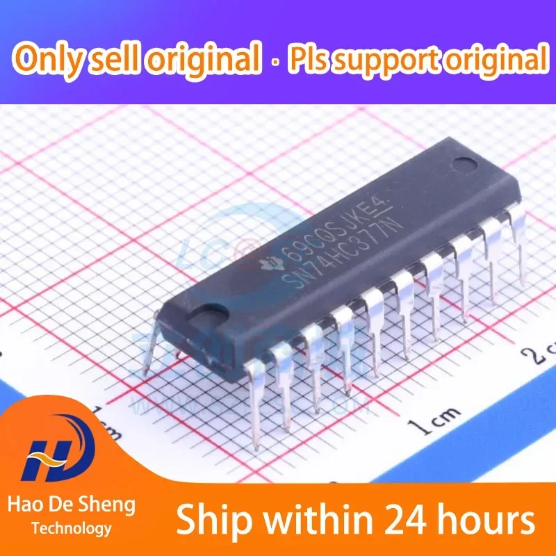 10pcs/lot SN74HC377N DIP20  New and original  in stock