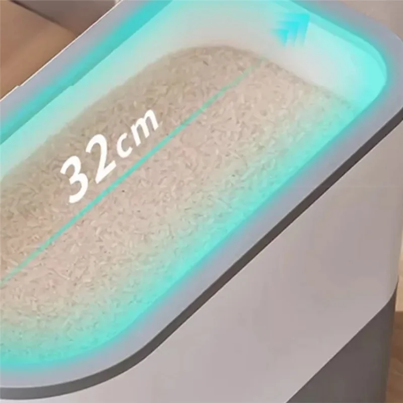 

H-W Home Rice Bucket - Insect-Proof And Moisture-Proof Sealed Container - Food-Grade Storage Bin For Rice