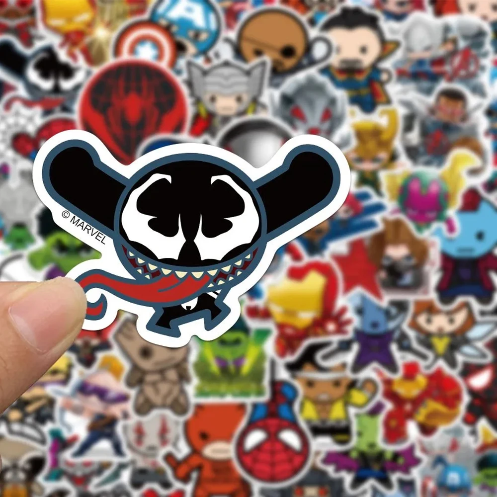 10/30/50PCS Disney Movie Marvel Sticker Anime Decal Skateboard Laptop Motorcycle Guitar Cute Kawaii Cartoon Sticker Toys Gifts