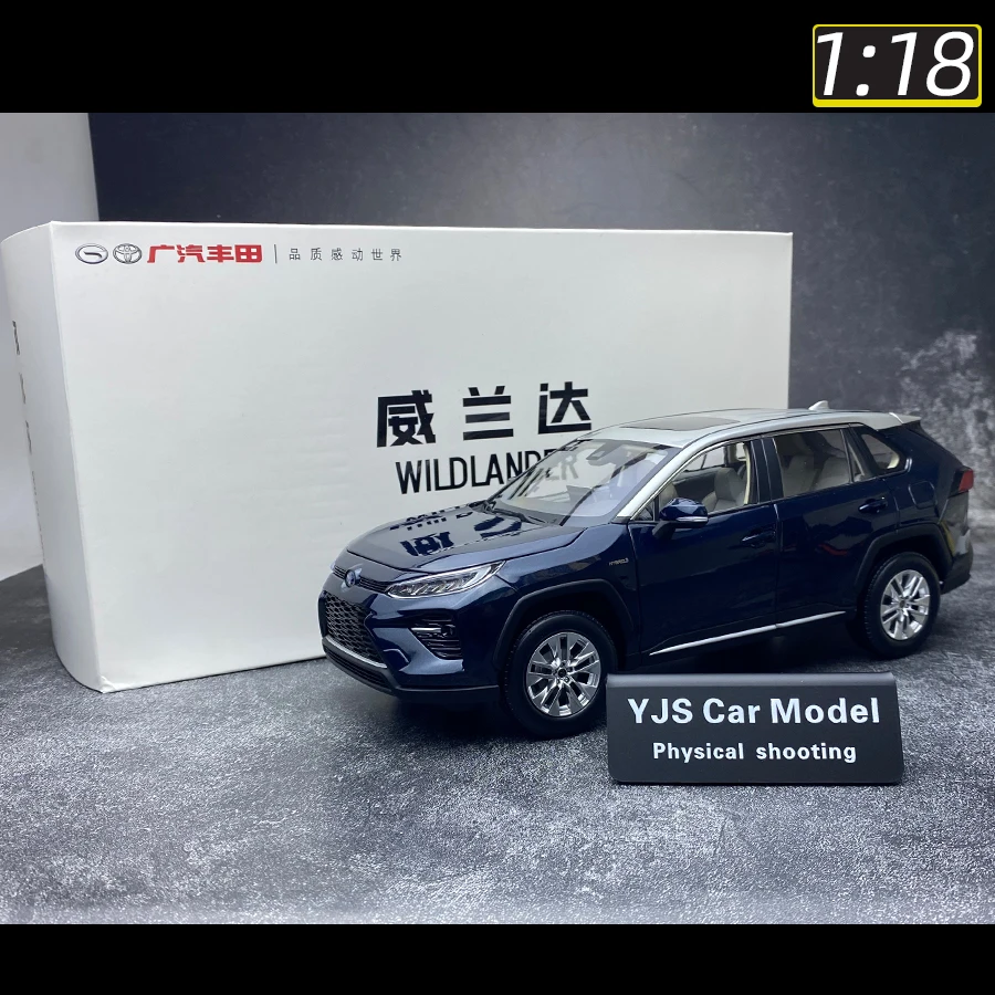 OEM 1:18 scale GAC Toyota WILDLANDER 2020 alloy car model SUV static display holiday gift collection