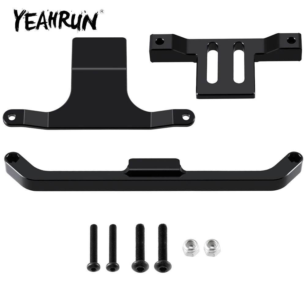 

YEAHRUN Aluminum Alloy Car Shell Holder Mount for Axial SCX10 III Jeep CJ-7 1/10 RC Crawler Car Upgrade Parts Accessories