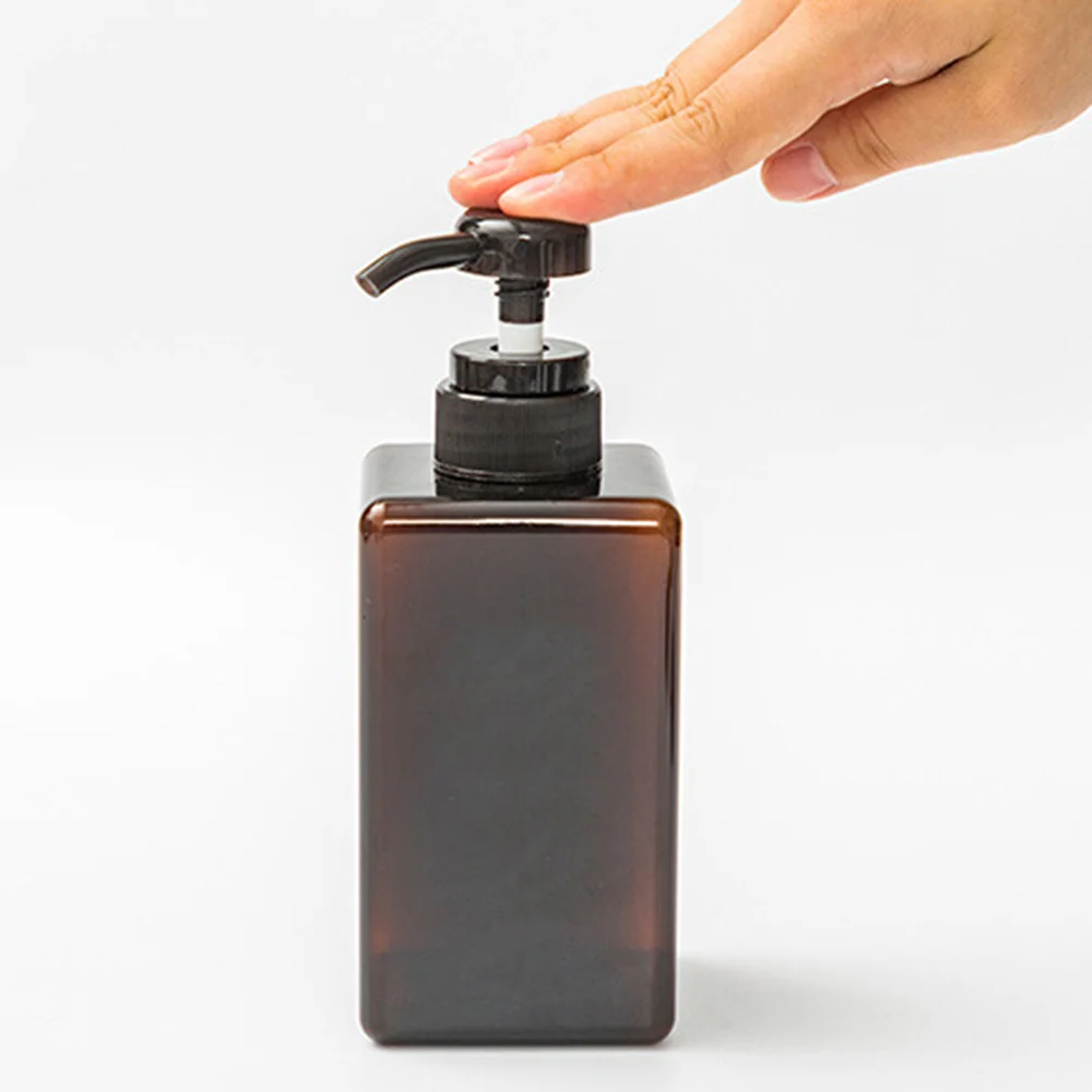 2 قطعة زجاجة توزيع الغسول إعادة الملء 450 مللي سعة كبيرة زجاجة مضخة بلاستيكية لمكيف الشامبو الصابون السائل فندق المنزل