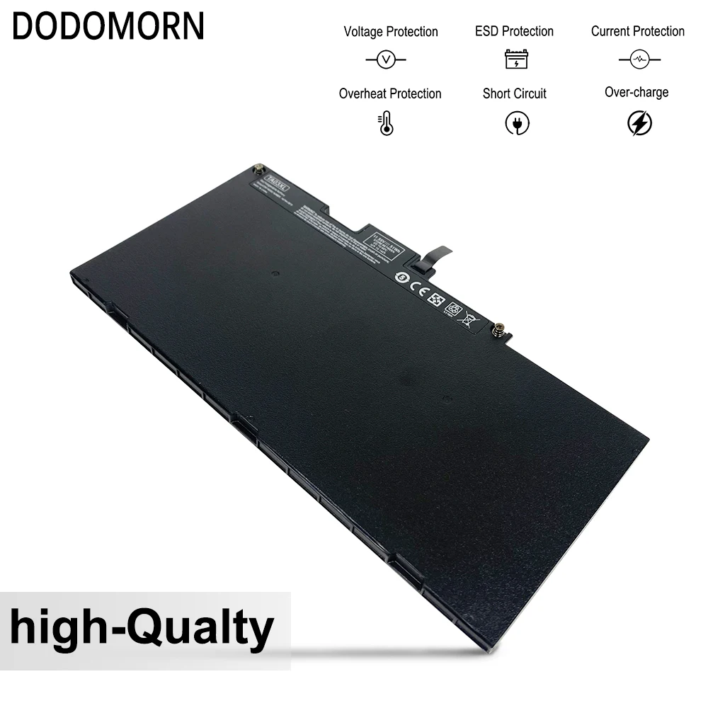 Dodomorn Snelle Levering 100% Nieuwe Ta03xl Hoogwaardige Batterij Voor Hp Elitebook 745 755 840 848 850 G3 G4 11.4V Oplaadbare Reserve