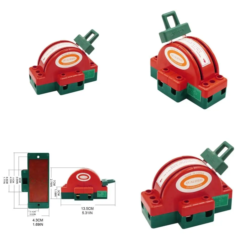 مفتاح فصل سكين رمي مزدوج مفتاح فصل الطاقة النحاسي المزدوج