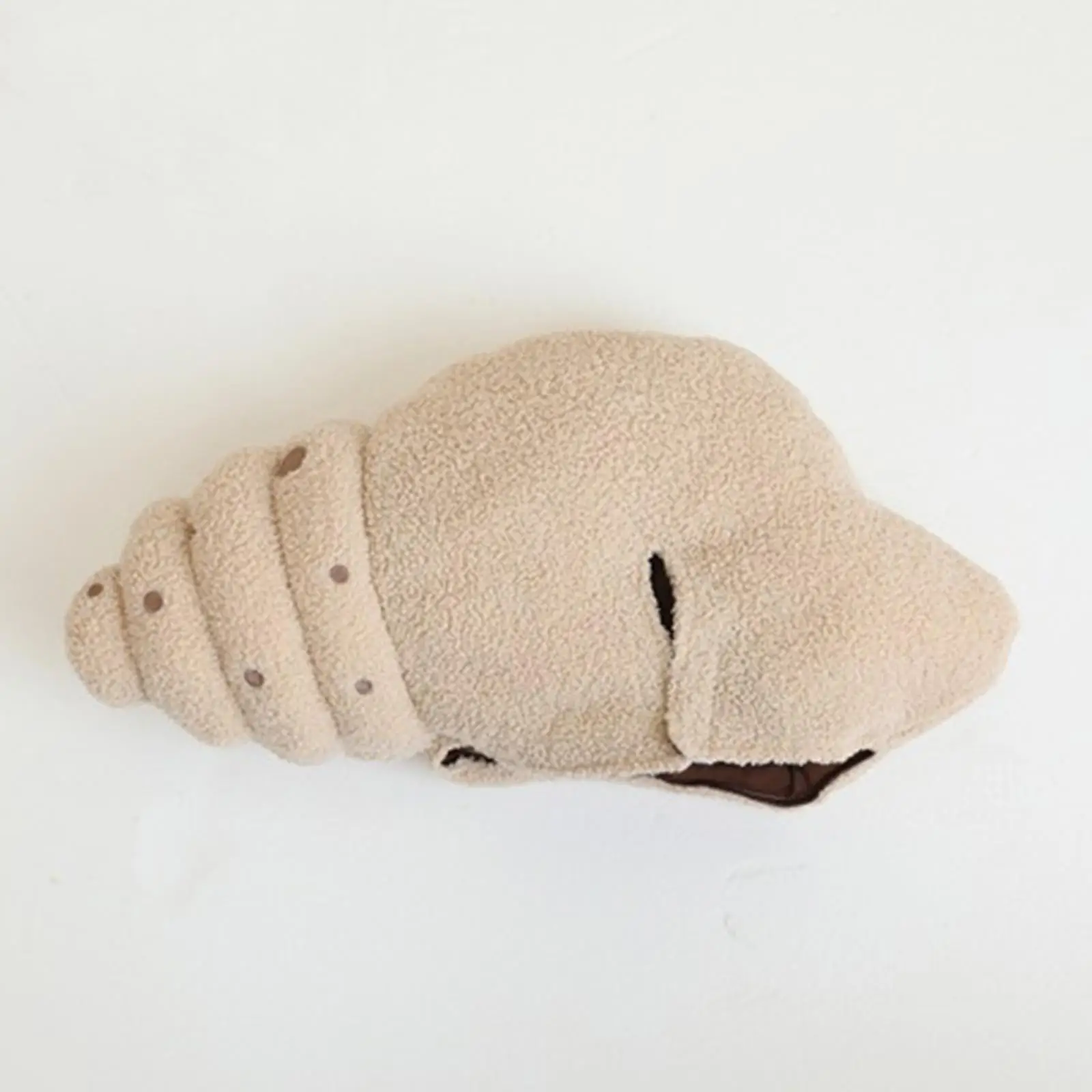 Conch Plush Hat Comfortable Fancy Dress for Halloween Thanksgiving Holiday Women