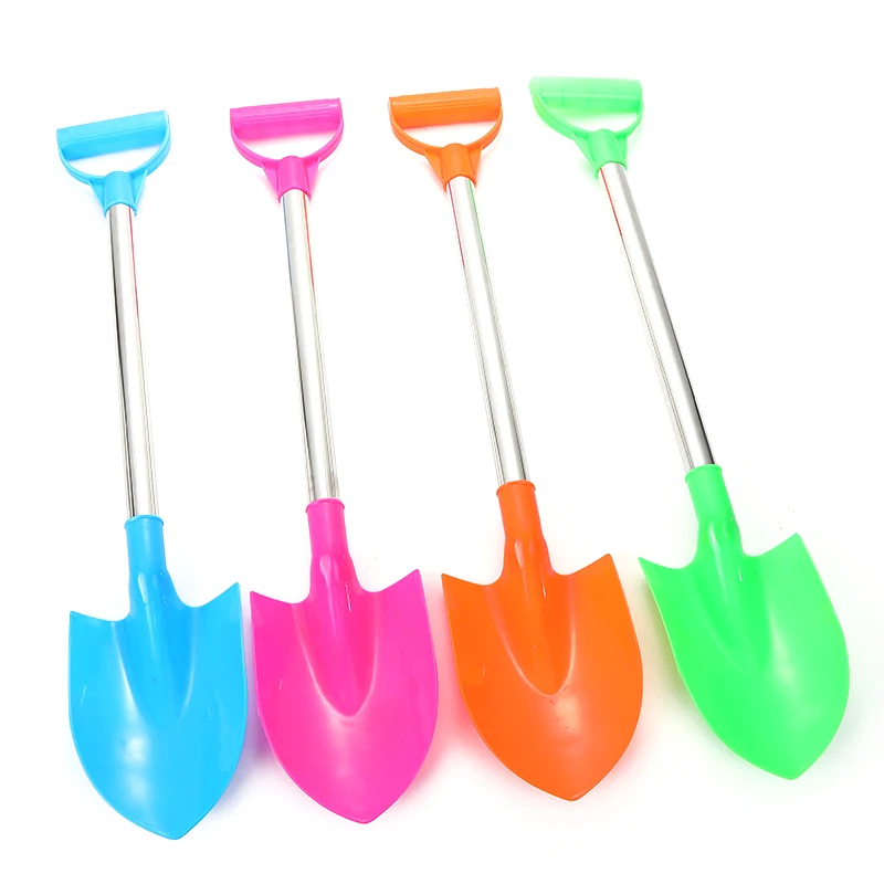 1x Beach Shovel Toy Kids Outdoor Digging Sand Shovel Play Sand Tool Summer Beach Playing Shovels Play House Toy Random Color New