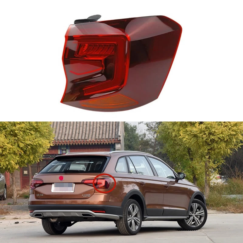 

For Volkswagen C-TREK 2017-2020 Car Accessories LED Rear Outer Taillight Assembly Reverse lights Brake lights Rear lamp