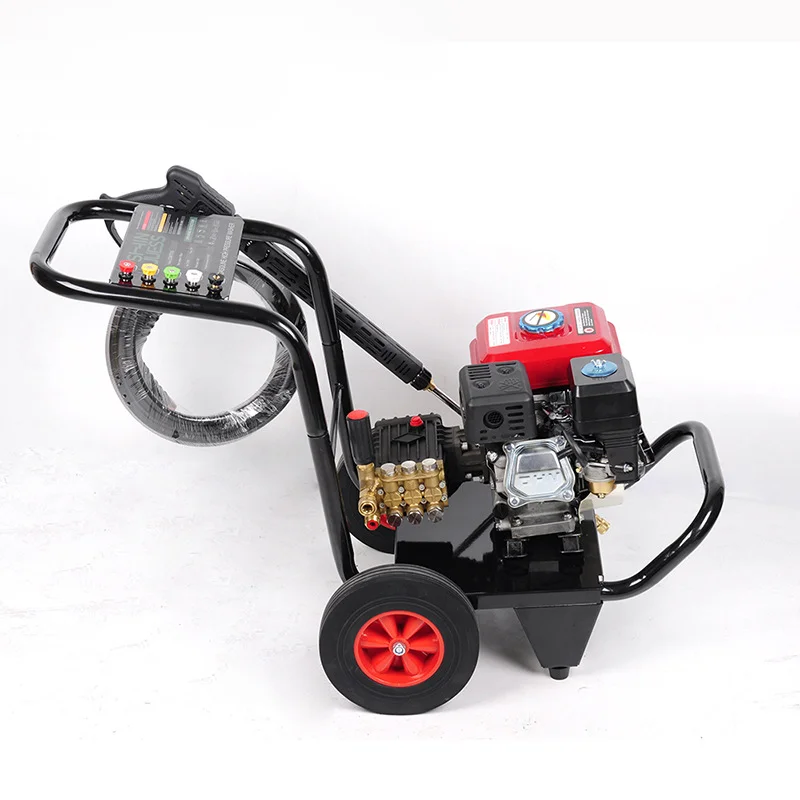 Cart-type gasoline pressure washers, outdoor mobile car washers, commercial industrial cleaning equipment