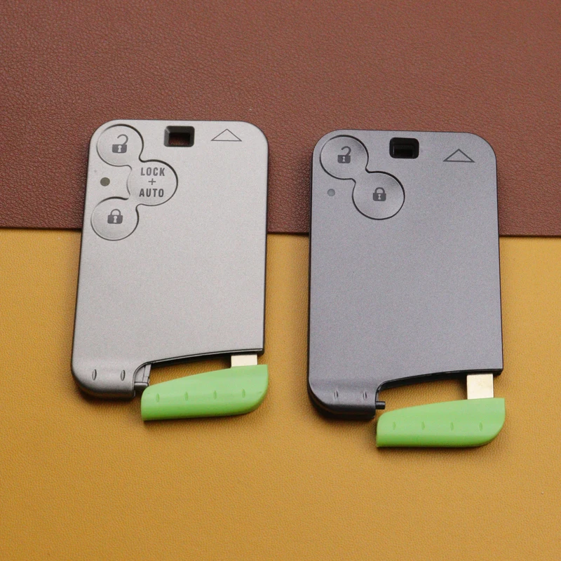 

2 Buttons Car Key Fob Shell Case Housing for Renault Laguna Espace Velsatis 2001 2002 2003 2004 2005 2006 with Car Key Blade