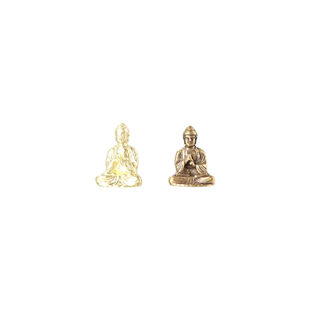 Fengshui Handcraft Easy to Clean Mini Home Decoration Sakyamuni Pendant Bonsai Crafts Miniature Figurines Buddha Ornaments