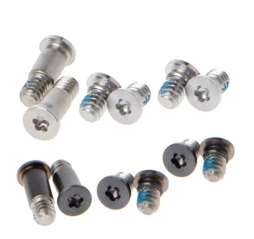 Imagen 1 del producto Juego de tornillos A2141 para MacBooks Pro, Kit de tornillos de repuesto para carcasa inferior de ordenador portátil de 16 "", 6 piezas