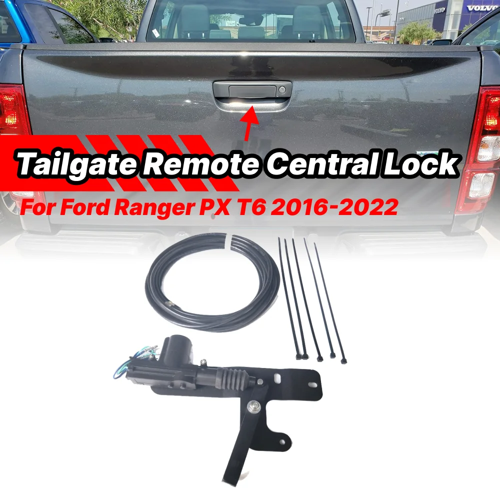

1 Set Tailgate Remote Power Central Locking System Unit Kits For Ford Ranger PX T6 2016-2022 Mazda BT50