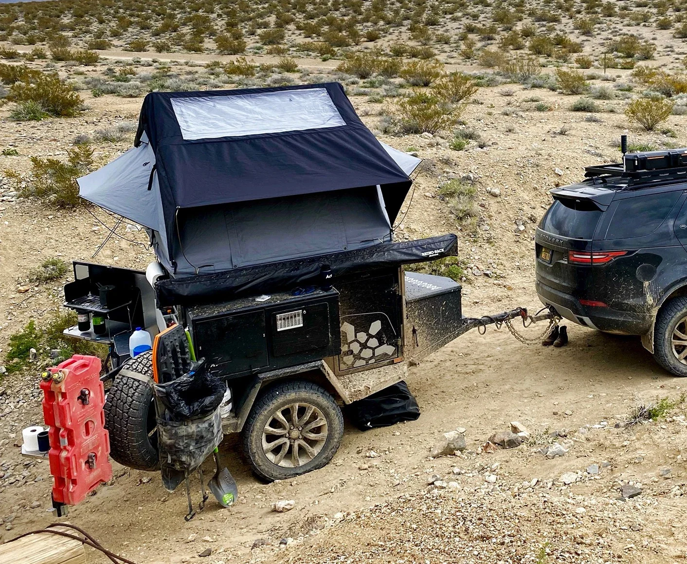 مقطورة تخييم مدمجة للطرق الوعر - مراجعة Camper Trailer Kitchen Slide وسعره