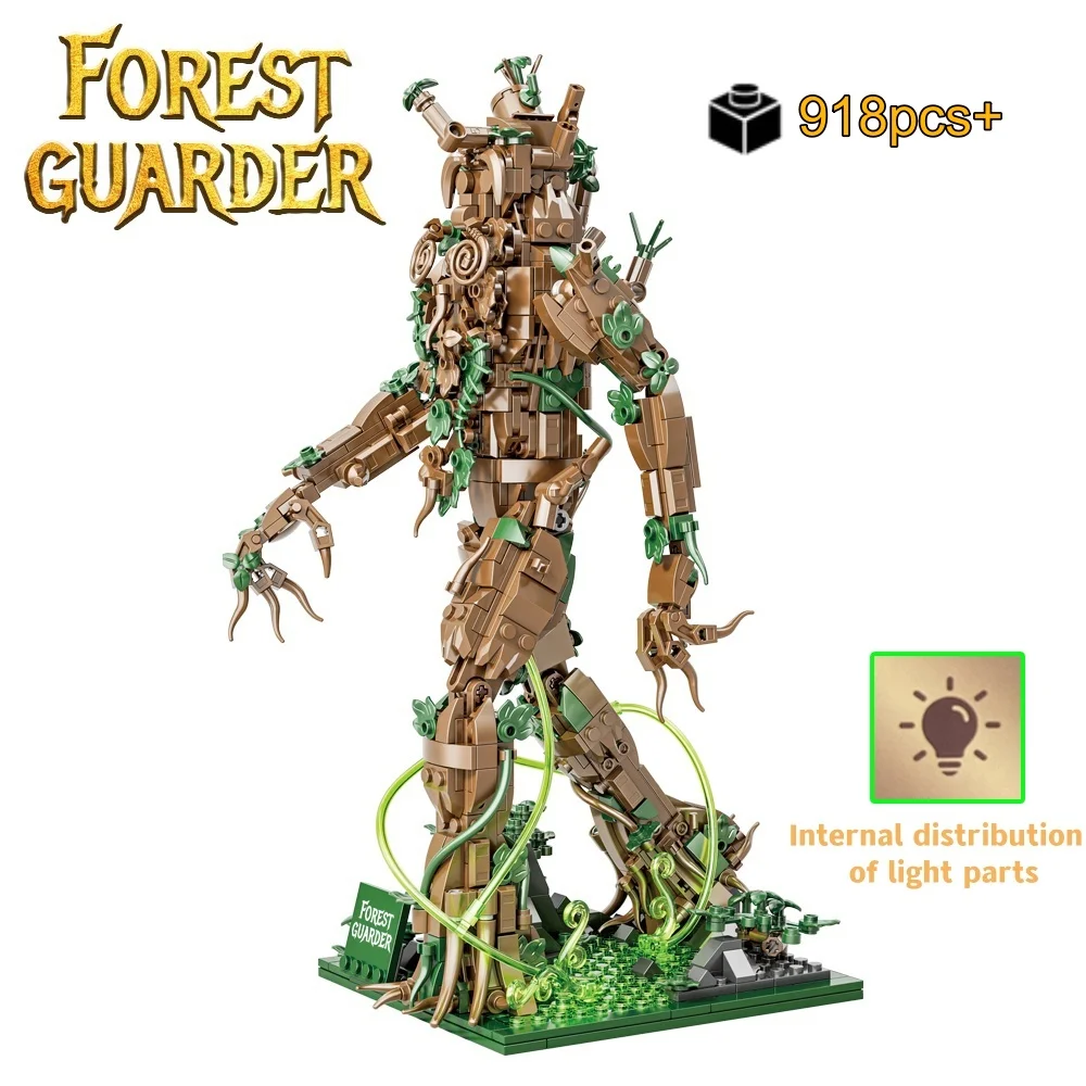 

FUNXINEE 918pcs Treeman Treebeard Magic World Lord of the Rings Model Movie Action Figure Assembly Model Toy Gift Christmas Gift