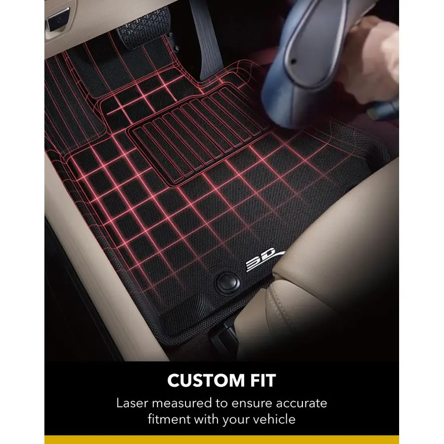 Tapis de sol Kagu sur mesure noir compatible avec Mazda CX5 20172025 R1 R2