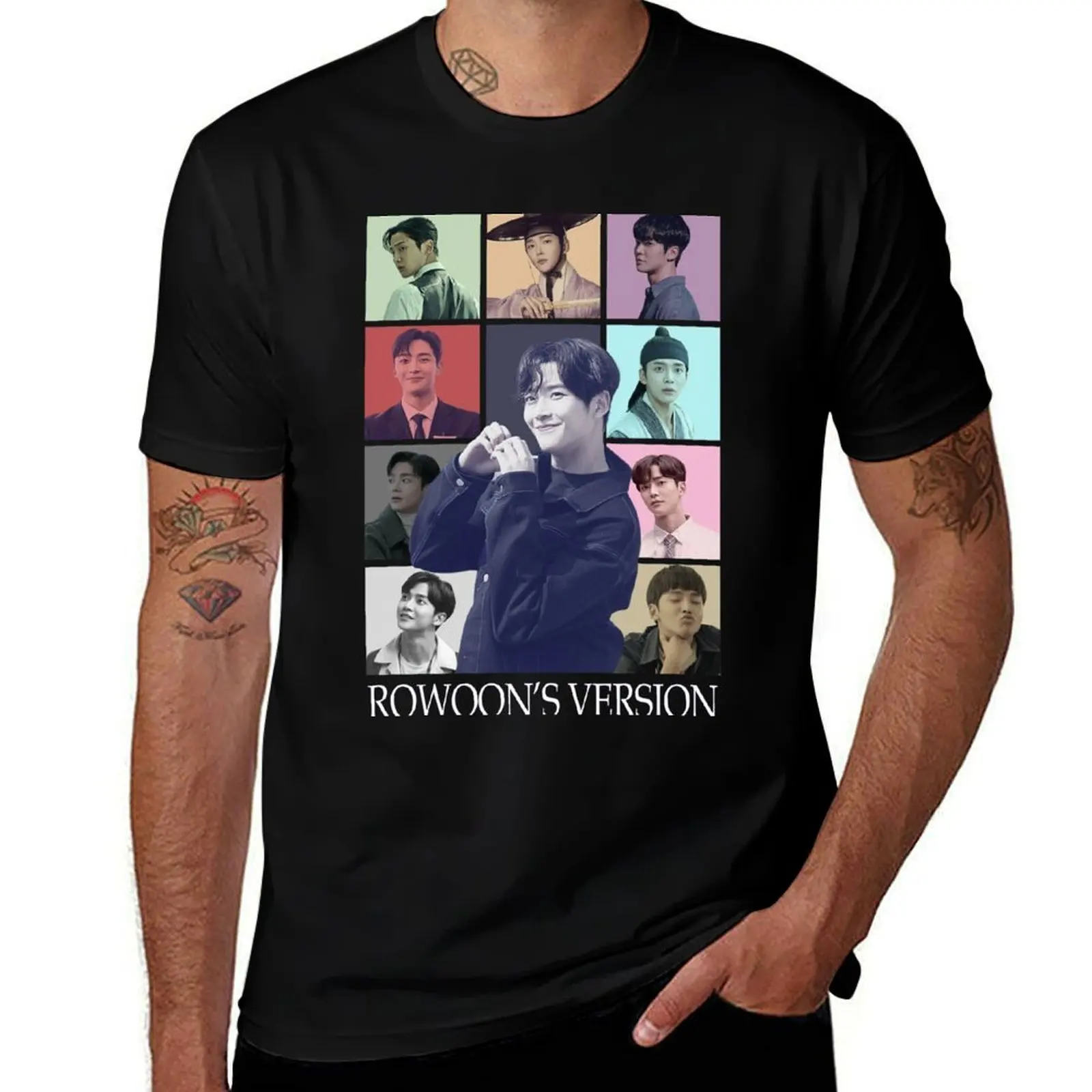 

rowoon for fans T-Shirt anime t shirts for man funny t shirts man T-Shirt