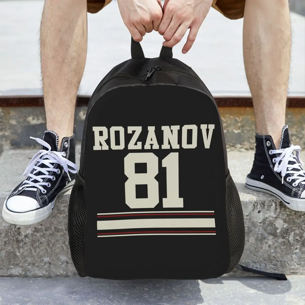 Heated Rivalry Ilya Rozanov Jerrsey Matching Couple Team LGBT Backpack Daypack Large Capacity BookBag School Bag Shoulder Bags