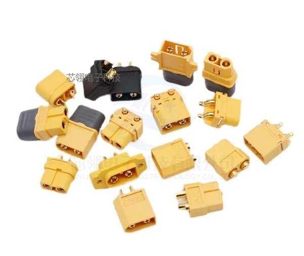 New Original Amass XT60UH Plug with Sheathed Edition Model Aircraft 3.5mm Gold Plug T-Plug Connector