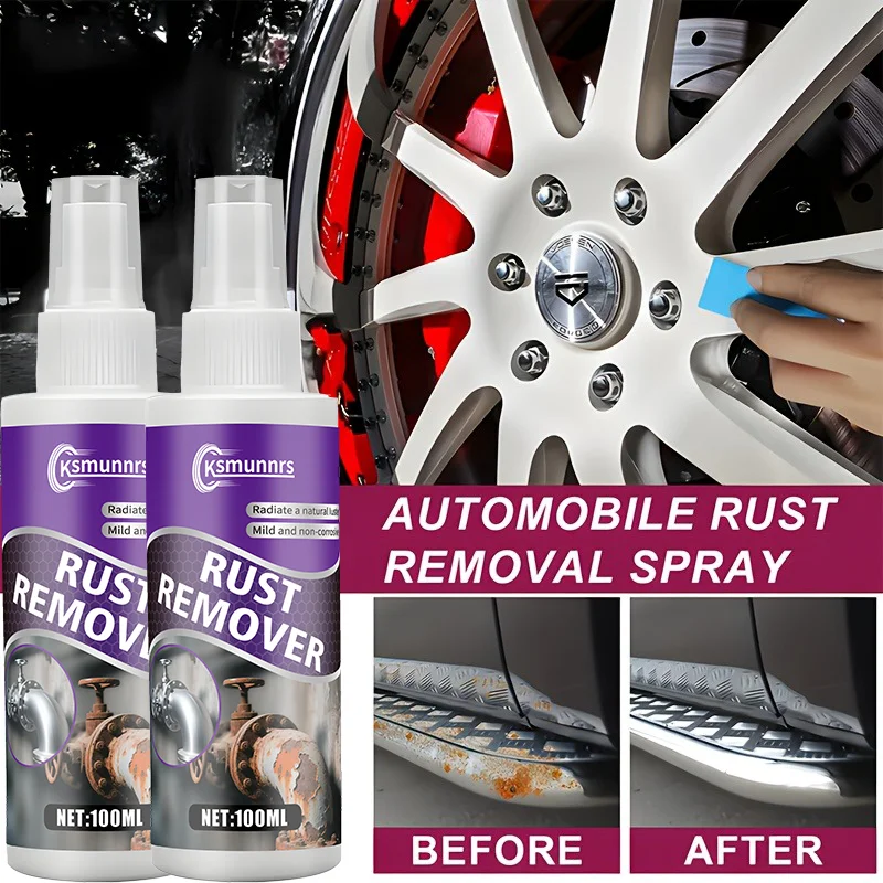 

Мотоциклетный мощный металлический спрей для ухода за поверхностью — средство для быстрого удаления ржавчины и полировки, нетоксичная формула для мгновенного восстановления блеска