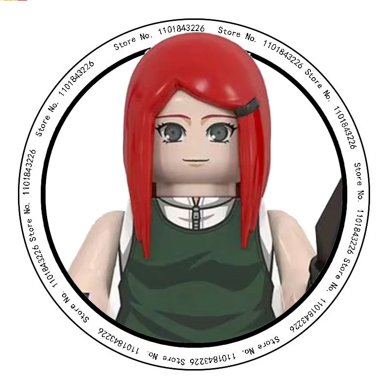 WM6152 Naruto Bausteine Ootutuki Momoshiki Mitsuki Gaara Namikaze Minato Tobirama Actionfigur Zubehör für Kinder