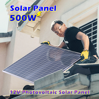 1000W Solar Kit 12V Easy Setup 1000W Solar Kit | Plug&Play 12V Power 2x500W Panels | No Wiring Hassle for Beginners for Home/RV