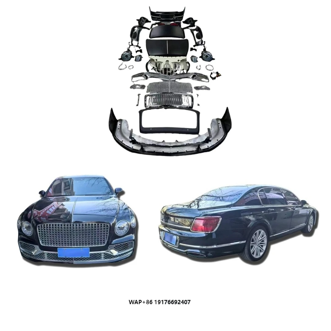 Tuning Upgrade High Quality 100% Fitment Primer Color Body Kit Flying Spur 2006-2012 Facelift 2023 New Car Bumpers