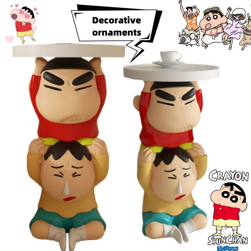 

Карандаш Шин-тян аниме двухмерный креативный журнальный столик для гостиной от пола до потолка, ценные мобильные украшения для хранения вещей