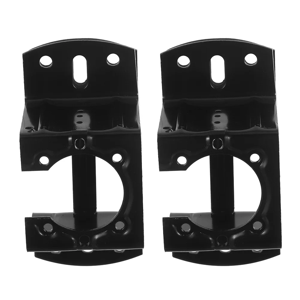 

2Pcs Ceiling Fan Mounting Bracket 4.5cm Hole Metal Support for Living Room Bedroom Easy Install Fan Light Hanger Fixture Adapter