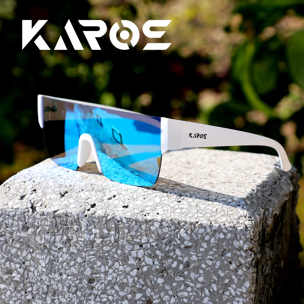 

KAROS Outdoor Cycling Sunglasses Men Women Fashion Sports Fishing UV400 Sunglasses Anti-Ultraviolet YZ2018