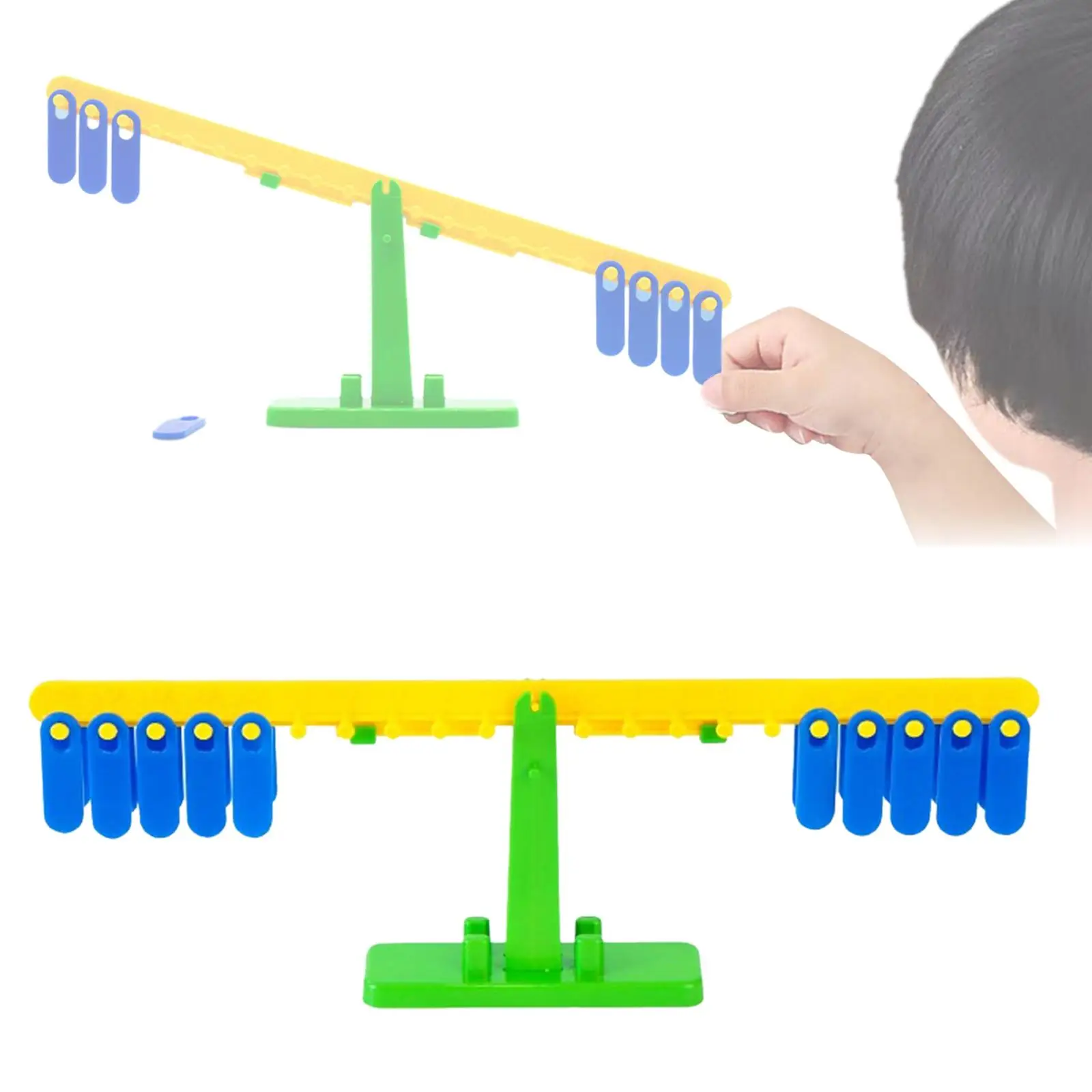 BALANCE นับของเล่นสําหรับคณิตศาสตร์และหมายเลข Concepts Montessori ของเล่นสําหรับการสอน Props อายุ 3 4 5 6 ก่อนวัยเรียนของเล่นเด็กผู้หญิง