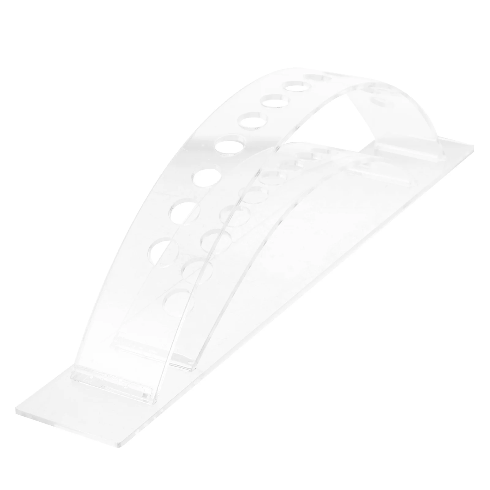 

Makeup Pen Display Stand Eyebrow Pencil Holder Acrylic Brush Rack Clear Brush Holder Organizer for Desk Storage