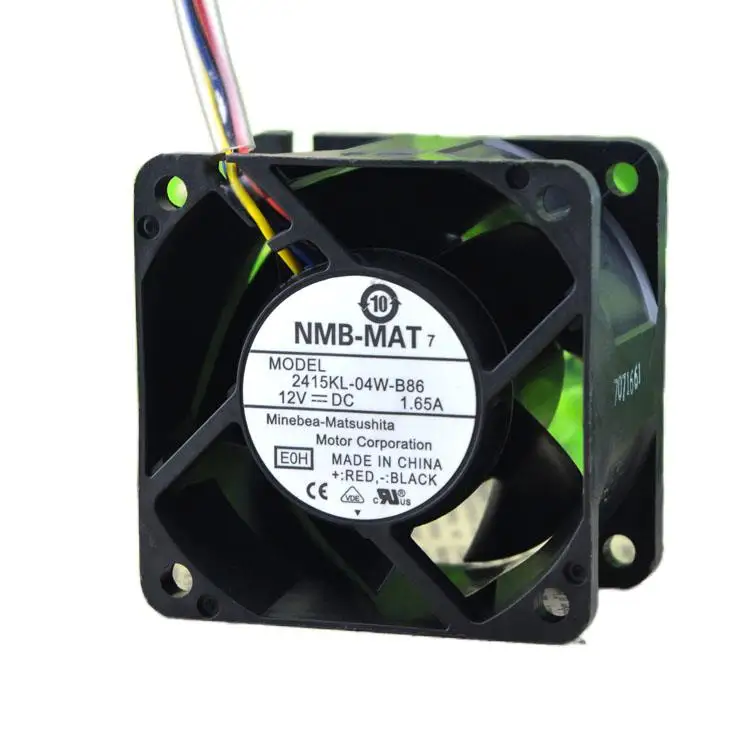 

NMB 6038 Dc12v 1.65a 2415kl-04w-b86 PWM 6cm Double Ball Violence Fan