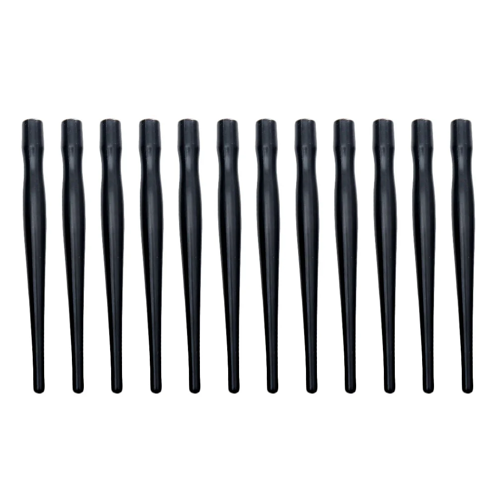 

12 Pcs Comic Pen Penholder Dip Black Plastic Present & Crafts Supplies