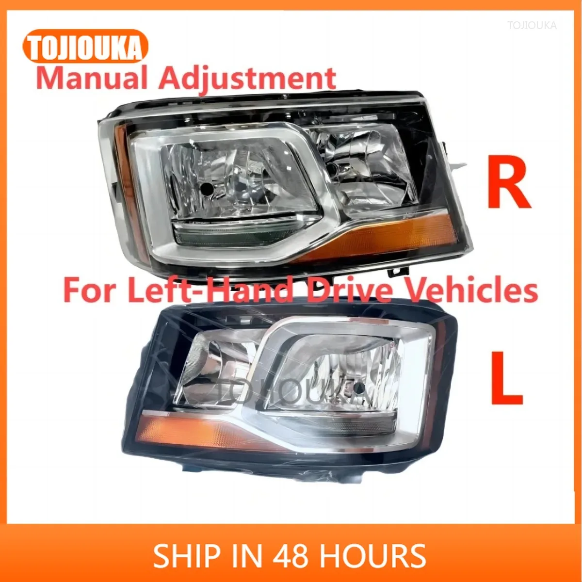 TJ Suitable for SCANIA NTG Truck Manual Headlight M 2674383 2655841 2379893 2674382 2655840 2379889 for Left-Hand Drive Vehicle