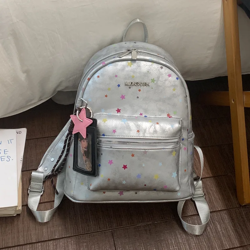 

New Women's Backpack Fashion High Quality Student Backpack Premium Sense Versatile Multi Functional Women's Storage Backpack