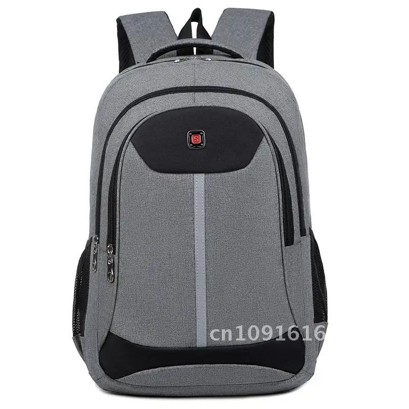 Mochila informal de moda para hombre, bolso para hombre, mochila de viaje de tela de nailon ligera, bolso escolar, mochila para ordenador portátil de gran capacidad para hombre