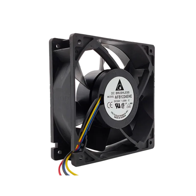 NEW ORIGINAL AFB1224EHE 24V 1.05A PWM 12038 120*120*38mm 12cm COOLING FAN RADIATOR