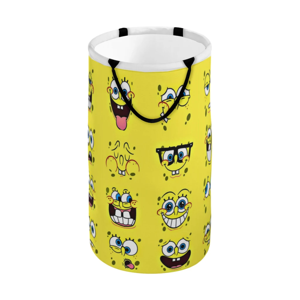 

Large Capacity Laundry Basket Fabric Laundry Moving Folding Dirty Laundry Basket Cartoon