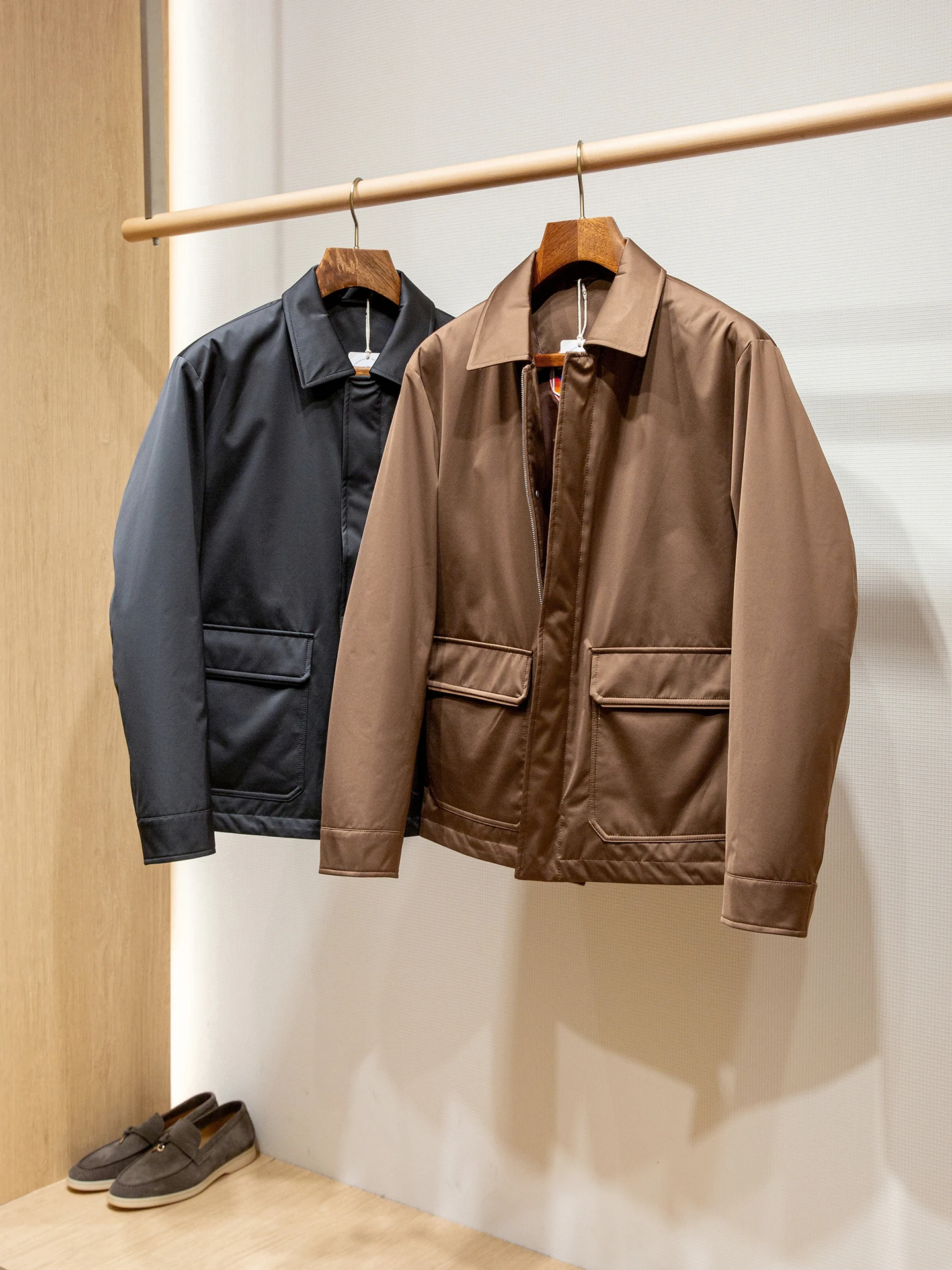 

Silk irt Collar Jaet Lightweight down Coat Bridal White Goose Feather Filling Ci Casual Soft Comfortable Long Sve Zi...