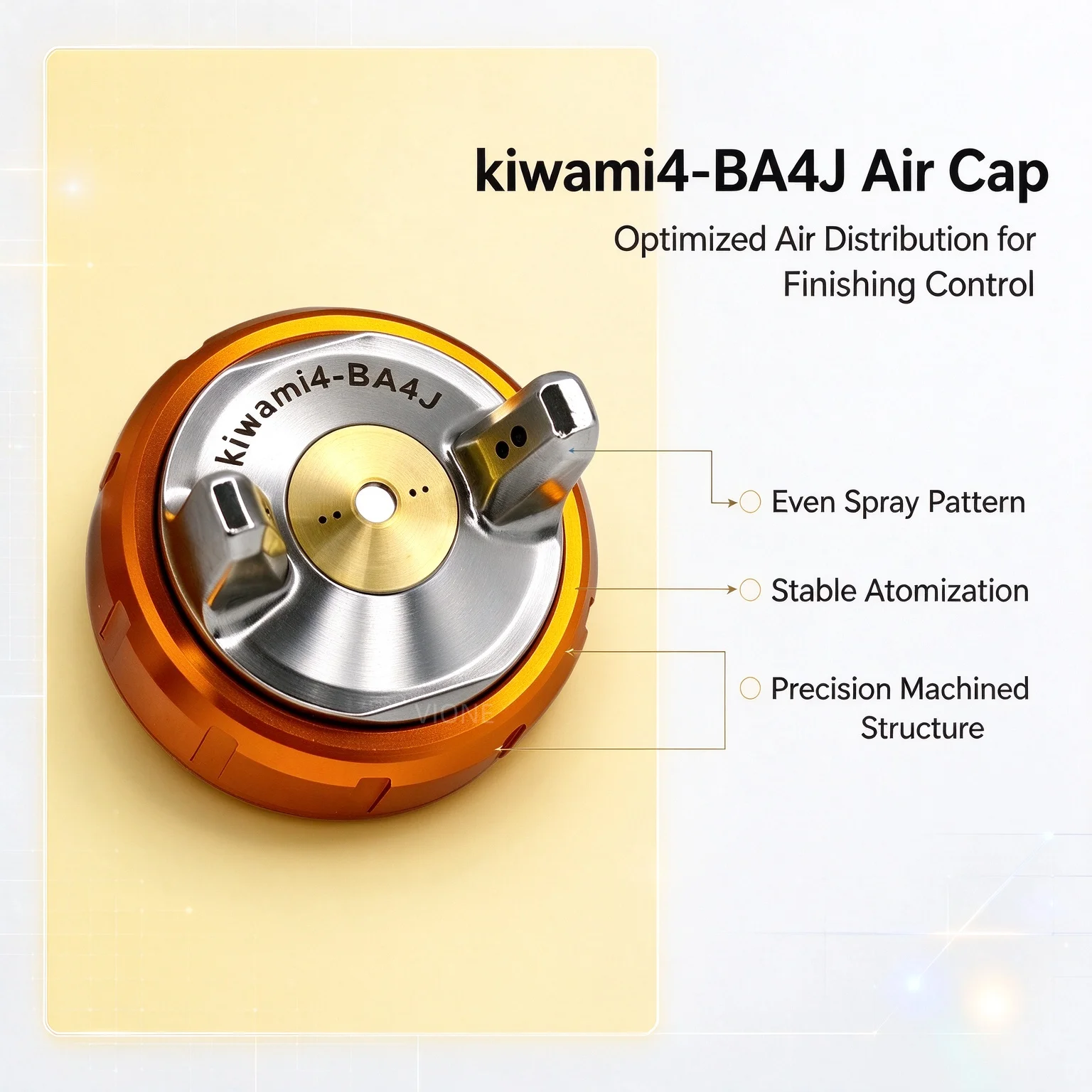 kiwami4-BA4J Air Cap, Needle & Nozzle Set Top Choice for Repair Japan Compatible with the KIWAMI4-BA Series Compatible Fit