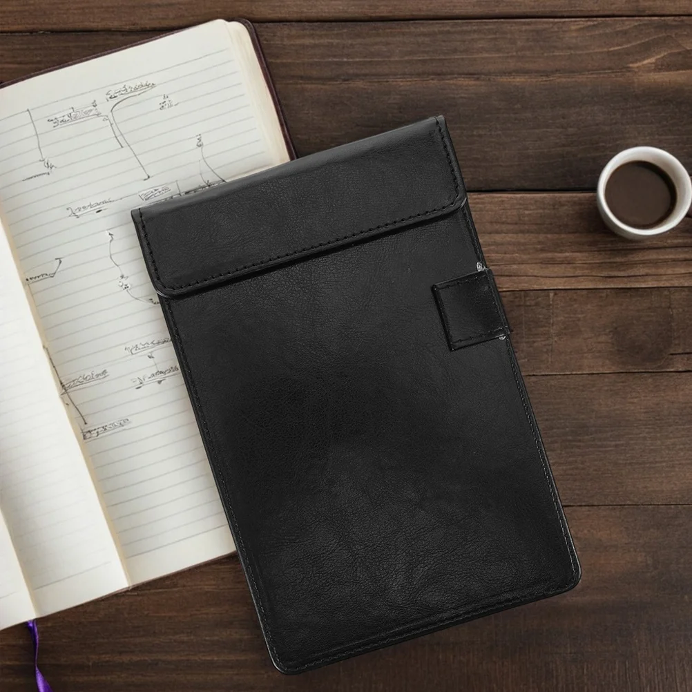 أداة مطعم احترافية مقاس 15 × 25 سم مع حامل قلم مدمج لملحقات مكتب الحاضرين #2