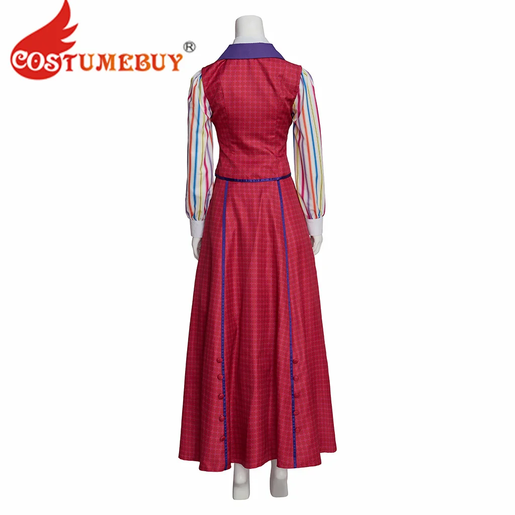 أزياء نيوسيز كاثرين سباك التأثيرية للنساء أزياء المسرح الموسيقي أزياء الهالوين مصنوعة حسب الطلب