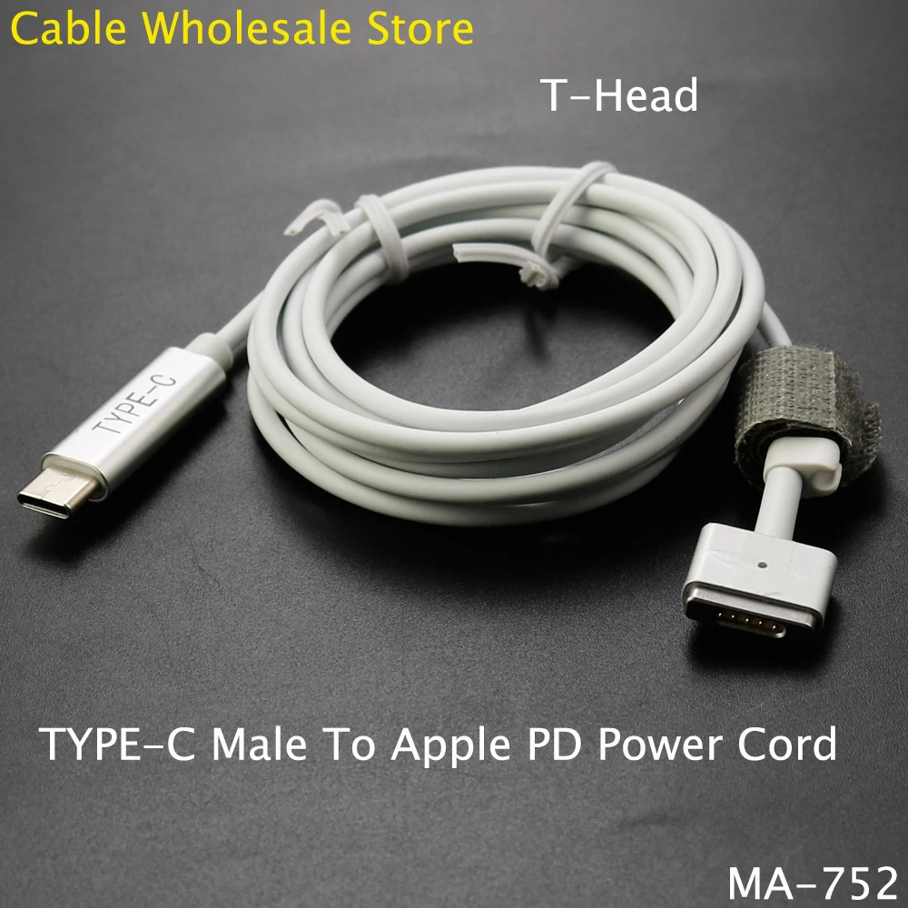 

TYPE-C Male To Apple PD Power Cord Charger Converter For Microsoft Surface Apple Second-Generation T-Connector Adapter Cable